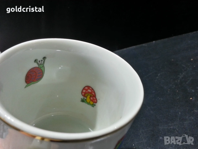 Стар български порцелан детски комплект , снимка 5 - Антикварни и старинни предмети - 53329082