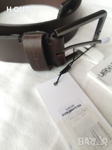 Оригинален колан CALVIN KLEIN, 80 см  /362/, снимка 3 - Колани - 46480148