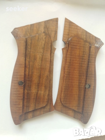 Орехови чирени за пистолет ЧЗ / CZ 75 Compact, снимка 4 - Оборудване и аксесоари за оръжия - 51783443