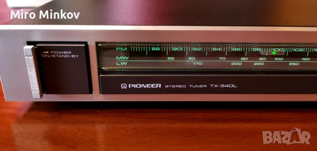 ПРОДАВАМ СТЕРЕО ТУНЕР PIONEER TX-540L, снимка 2 - Ресийвъри, усилватели, смесителни пултове - 47093071