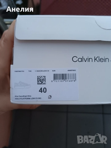 Сникърси на Calvin Klein Jeans оригинални , снимка 3 - Маратонки - 53662313