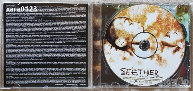 Seether – Karma And Effect, снимка 3 - CD дискове - 46405496