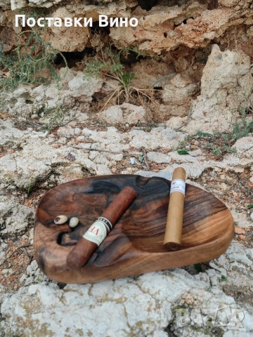 Арт пепелник от орех, снимка 5 - Декорация за дома - 52065987