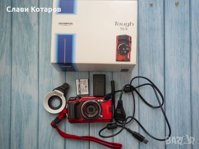 Продавам подводен фотоапарат Olympus TG6, снимка 5 - Фотоапарати - 51686229