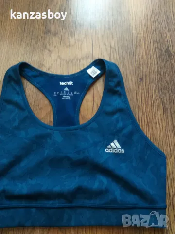 adidas sport bra - страхотно дамско бюстие КАТО НОВО M, снимка 2 - Корсети, бюстиета, топове - 46919932