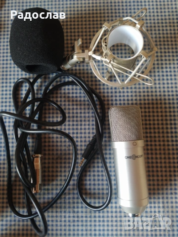 студиен микрофон oneConcept, снимка 2 - Микрофони - 54183448