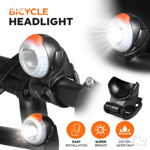 Предна USB светлина за велосипед Skorpion AFL-321 – двуцветна светлина