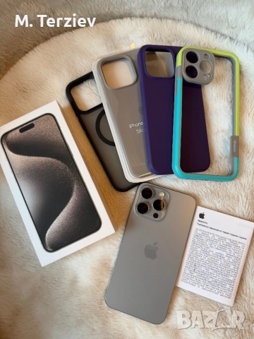 Apple iPhone 15 Pro Max 256GB – Като Нов! В Гаранция!, снимка 8 - Apple iPhone - 52680686