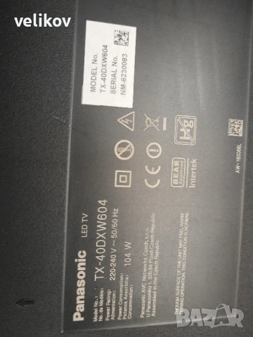 panasonic 40 инча 4к wi fi , снимка 2 - Телевизори - 50628115
