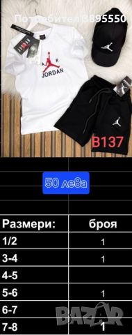 Детски летни екипи, снимка 6 - Детски комплекти - 45929085