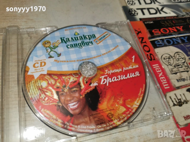 БРАЗИЛИЯ ЦД 1301261923, снимка 8 - CD дискове - 53088828
