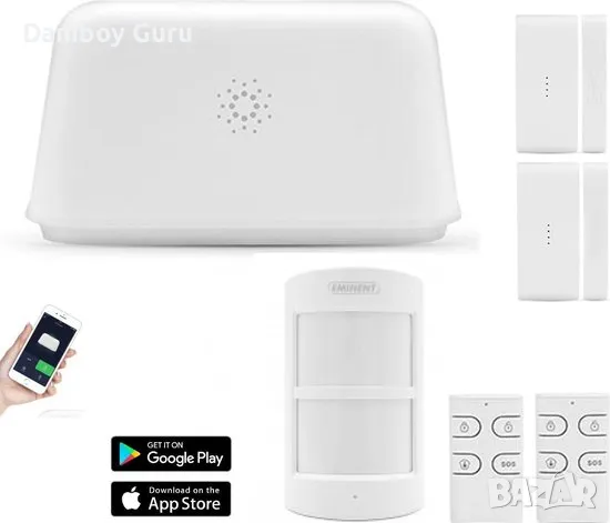 WiFi алармена система комплект Chuango OV2, снимка 3 - Други - 48396047