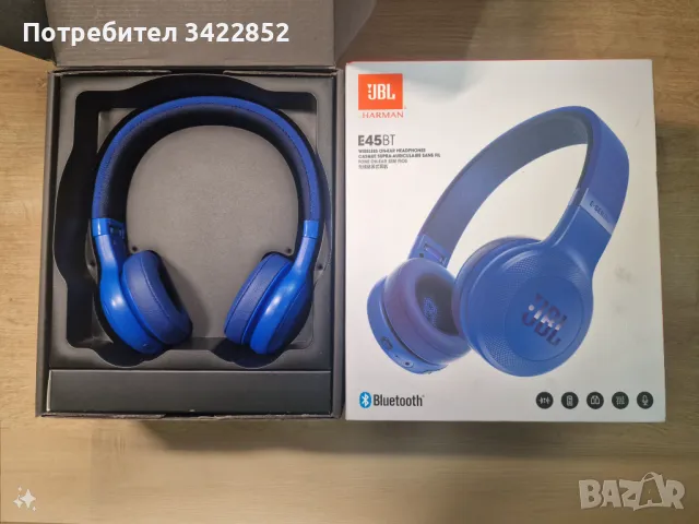 JBL E45BT слушалки, снимка 1 - Слушалки и портативни колонки - 46970516