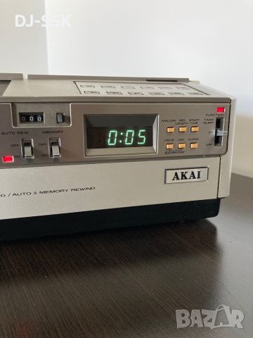 AKAI VS-9700EGN VINTAGE RETRO VHS ВИДЕО, снимка 5 - Аудиосистеми - 45482763