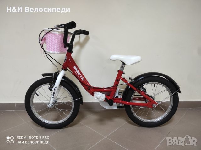 Детски велосипед Kikkaboo KIKKA RIDE 16 Цола , снимка 1 - Велосипеди - 46175242