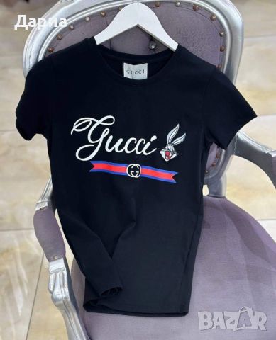 Дамска тениска Gucci, снимка 2 - Тениски - 45913731