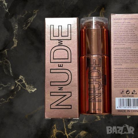 N U D E фон дьо тен – супер покривен S h u d a Beauty, снимка 1 - Козметика за лице - 46395501