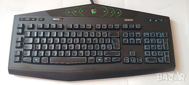 AlienWARE Multimedia Black Ergonomic USB Keyboard KG900/Договаряне, снимка 10 - Клавиатури и мишки - 46135047