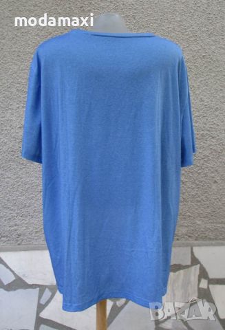 4XL Нова синя блуза с котенца , снимка 6 - Блузи с дълъг ръкав и пуловери - 45830078