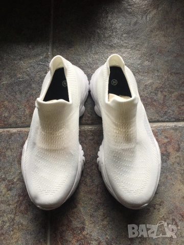 Нови бели дамски маратонки 36, снимка 2 - Маратонки - 53884760