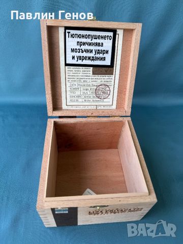 Дървена колекционерска кутия за пури Drew Estate Liga Privada T52 Robusto 5 x 54, снимка 7 - Други ценни предмети - 45945855