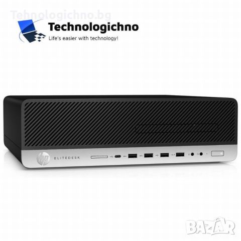 HP EliteDesk 800 G4 i5-8500 8GB 256GB SFF, снимка 2 - Работни компютри - 45075810