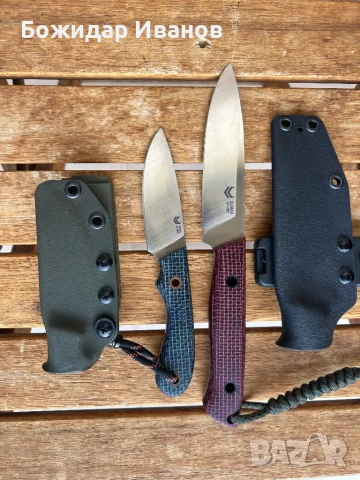 Продавам нож на български майстор 