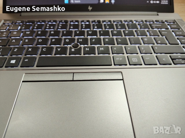 HP ZBook Firefly G7 / Quadro / 512 SSD / НОВА батерия / ТОП състояние, снимка 4 - Лаптопи за работа - 54078759