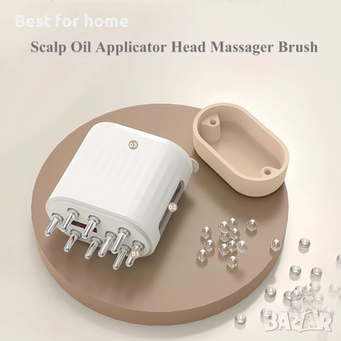 Електрически апликатор за масло за коса Opossum 2 в 1 , снимка 5 - Друга електроника - 52693165