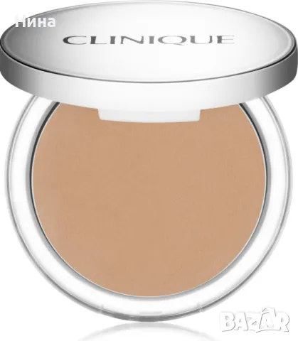 CLINIQUE Stay - MATTE  sheer PRESSED POWDER компактна пудра, Honey 04 , снимка 7 - Декоративна козметика - 47208973