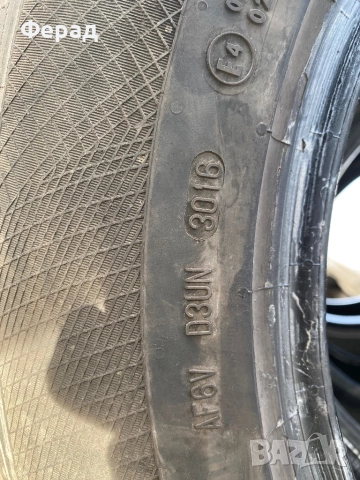 4бр зимни гуми 215/65/16 континентал, снимка 5 - Гуми и джанти - 52634384