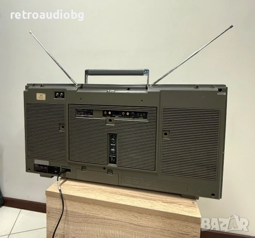 🔉Колекционерски ретро радиокасетофон SHARP GF-767 Z Boombox🔉, снимка 12 - Радиокасетофони, транзистори - 53258076