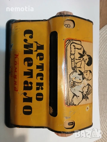 Старо ламаринено сметало, снимка 2 - Колекции - 53564075