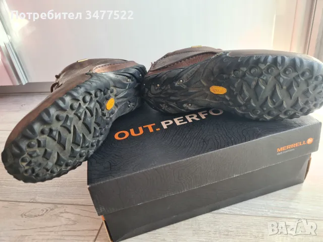 MERRELL водоустойчиви мъжки обувки, размер 43.5 VIBRAM, снимка 6 - Маратонки - 47366011