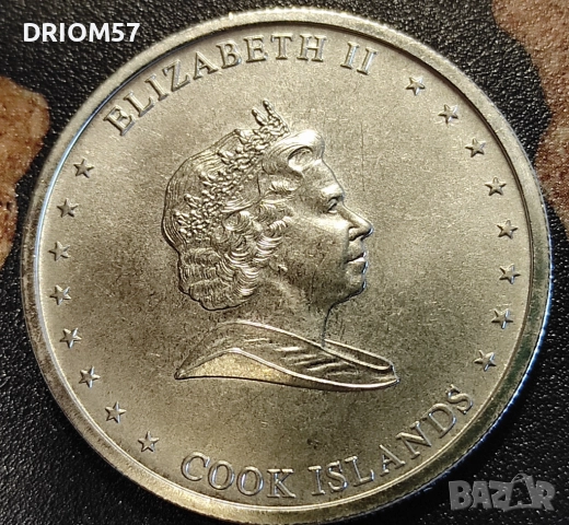 Монета Острови Кук(UNC) - 1 бр. [2010], снимка 2 - Нумизматика и бонистика - 50699562