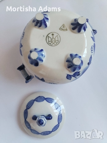 Бонбониера- Гжель, снимка 5 - Колекции - 52771921