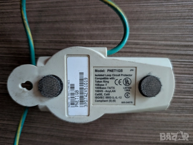 APC ProtectNet PNET1GB защита от пренапрежение за LAN 10/100/1000, снимка 3 - Рутери - 51540082