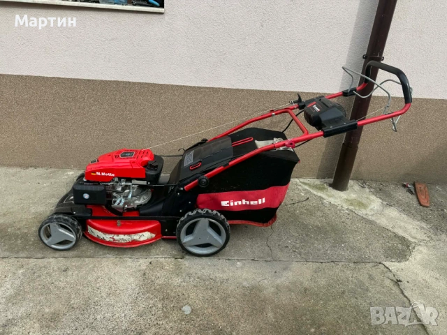 Стартерна бензинова самоходна косачка 