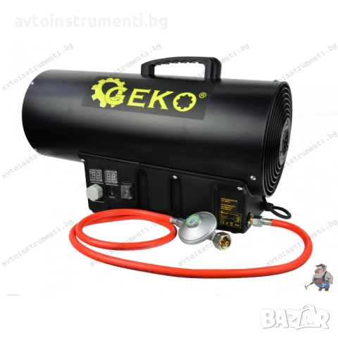 Газов нагревател / калорифер/ печка 65kW с термостат и регулатор 51408G