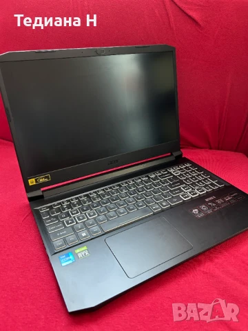 Геймърски лаптоп Acer Nitro 5, Intel i7, RTX 3060 !Коментар по цената!, снимка 1