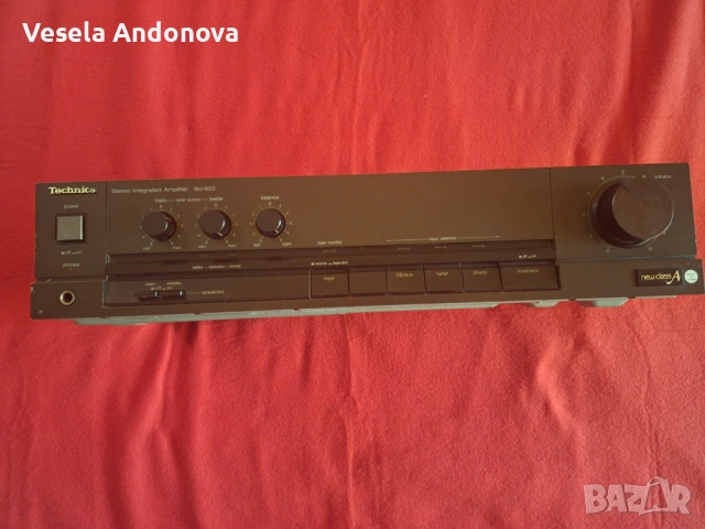 Стерео усилвател Technics SU-600 и тонколони Technics/Sony, снимка 3 - Аудиосистеми - 54190523