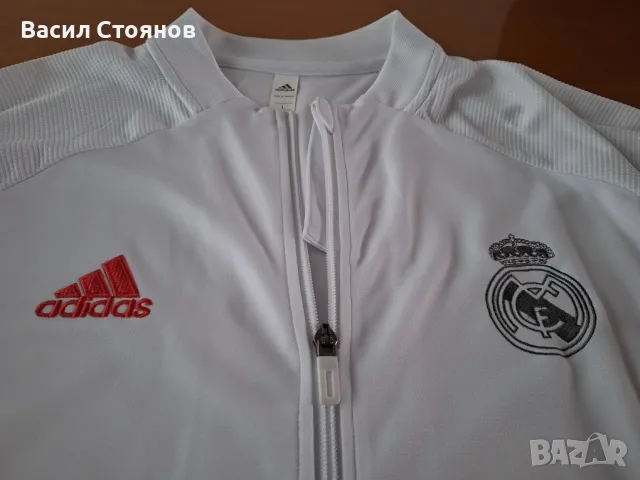 Анцунг Реал Мадрид / Real Madrid training tracksuit 2020/21 - Adidas, снимка 2 - Футбол - 48441834