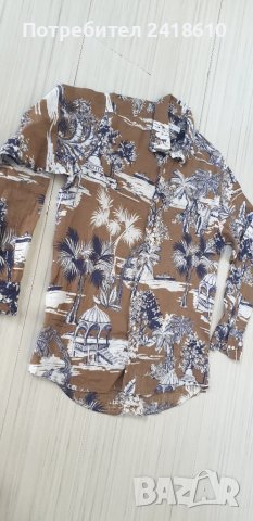 ETRO Milano Len  Made in Italy Mens Size L  ОРИГИНАЛ! Мъжка Ленена Риза., снимка 8 - Ризи - 50497711