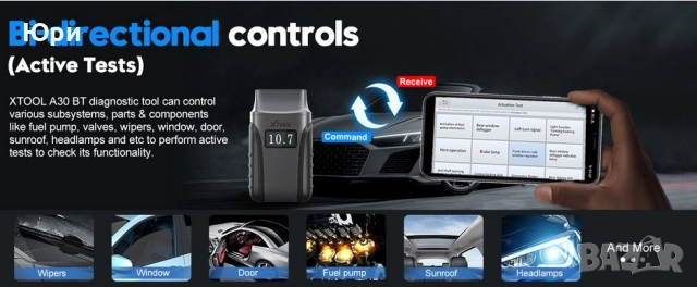 Продавам автомобилен скенер/диагностика XTOOL A30D, доживотен ъпдейт, снимка 6 - Аксесоари и консумативи - 52045133