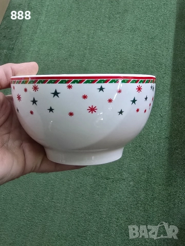 коледни чинии и купи , снимка 3 - Чинии - 52769678