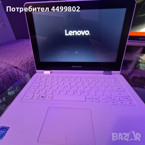 Лаптоп lenovo yoga 300 11BR бял, снимка 10 - Лаптопи за работа - 53668351