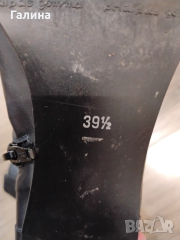 Боти от естествена кожа, снимка 4 - Дамски боти - 52944428