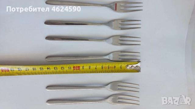 Вилички, снимка 5 - Прибори за хранене, готвене и сервиране - 52106587
