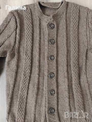 Две жилетки   ръчно плетиво, снимка 3 - Жилетки - 52775889