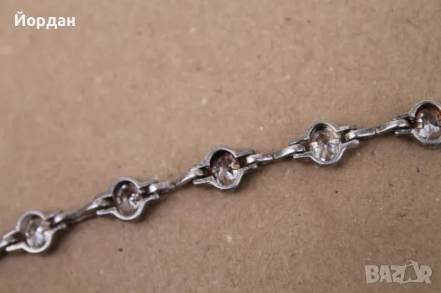 Дамско сребърно колие , снимка 11 - Колиета, медальони, синджири - 49771473